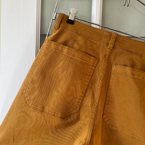 Everlane The Utility Barrel Pant - Golden Brown - 4 Regular - Picture 4 of 7